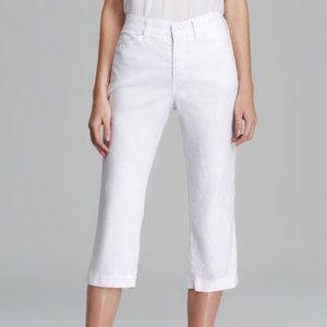 NYDJ W58G18DT Tatum Linen Crop Pants ~ Sz 22W